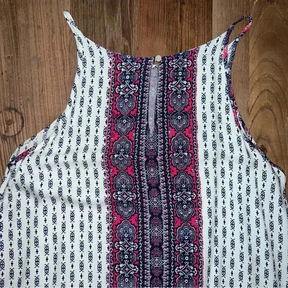 Renee C Tank, Multicolored Purple & Pink, Size L - Picture 5 of 7